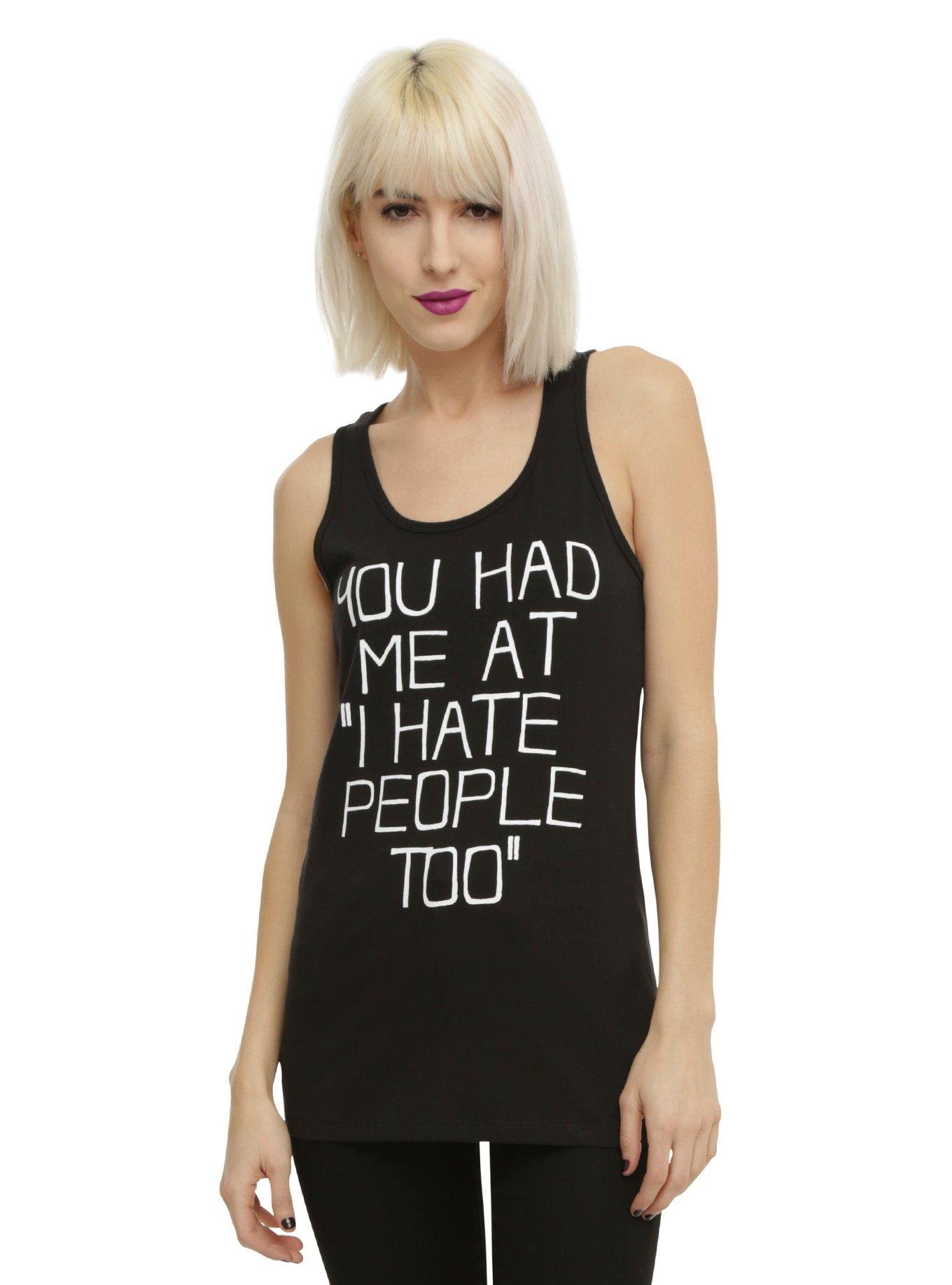 I Hate People Too Girls Tank Top | Hot Topic