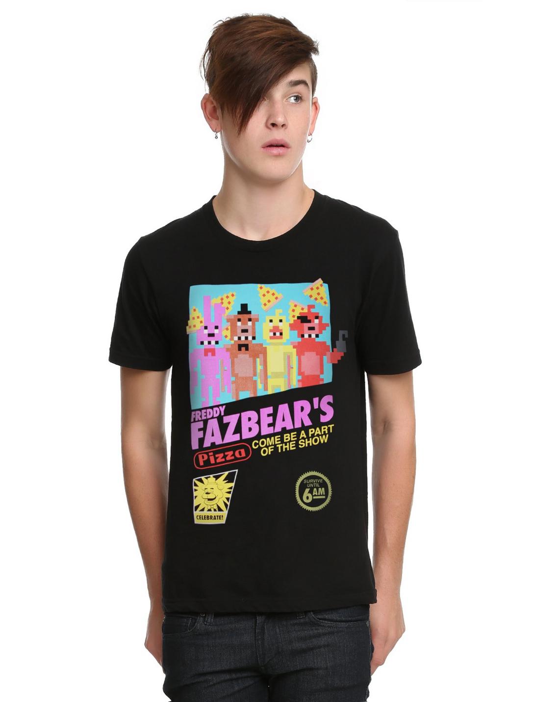 Five Nights At Freddy's Classic Game Cover T-Shirt, , hi-res