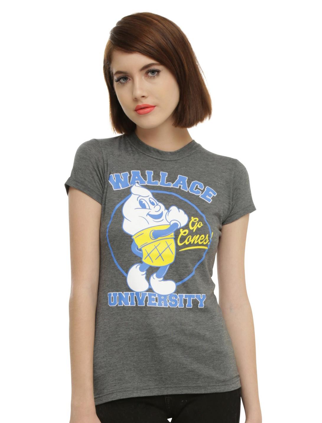 Scream Queens Wallace University Girls T-Shirt, GREY, hi-res