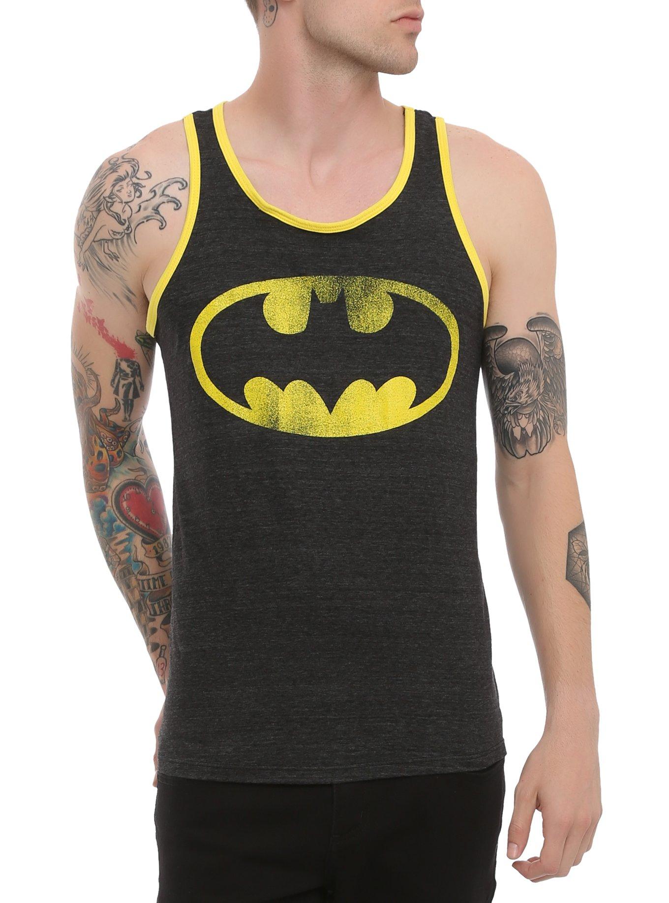 DC Comics Batman Tank Top, BLACK, hi-res