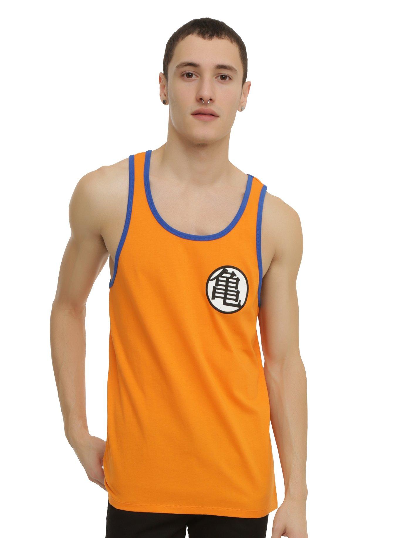 Dragon Ball Z Kame Symbol Tank Top, ORANGE, hi-res