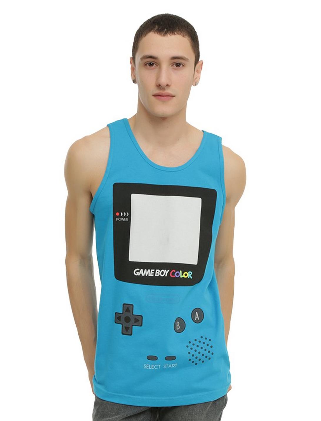 Nintendo Game Boy Color Tank Top, BLUE, hi-res