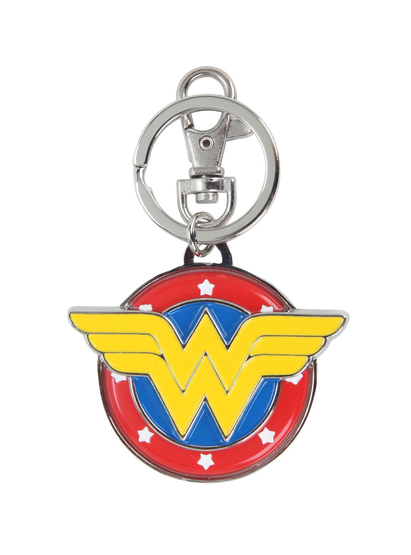 DC Comics Wonder Woman Logo Key Chain, , hi-res