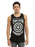 Marvel Captain America Varsity Tank Top, BLACK, hi-res
