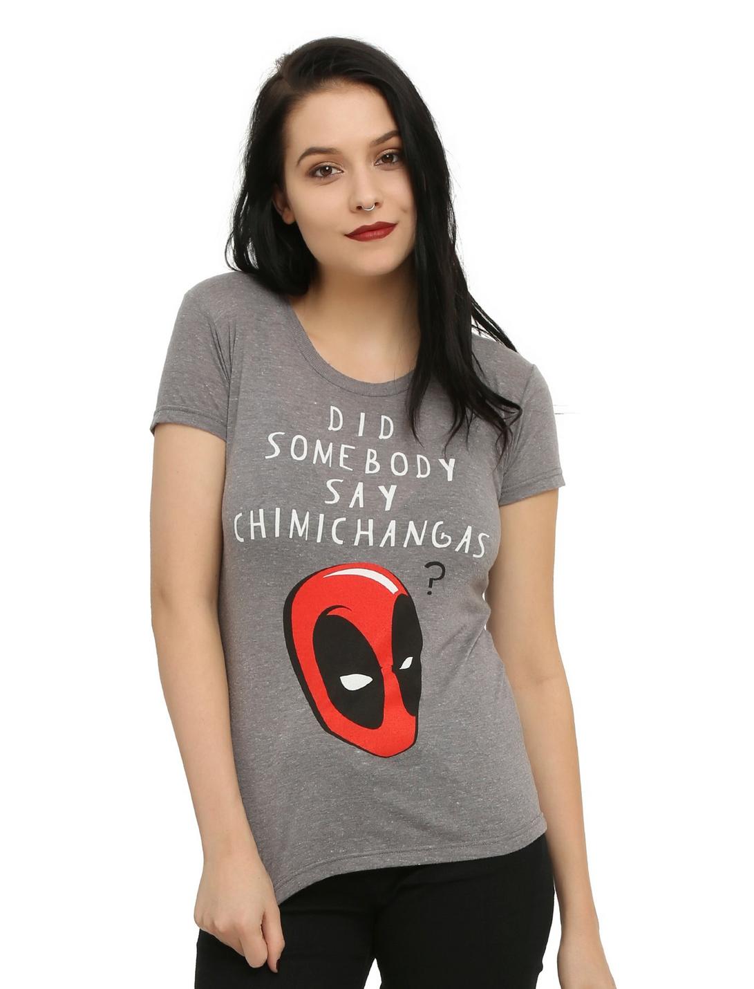 Marvel Deadpool Chimichangas? Girls T-Shirt, , hi-res