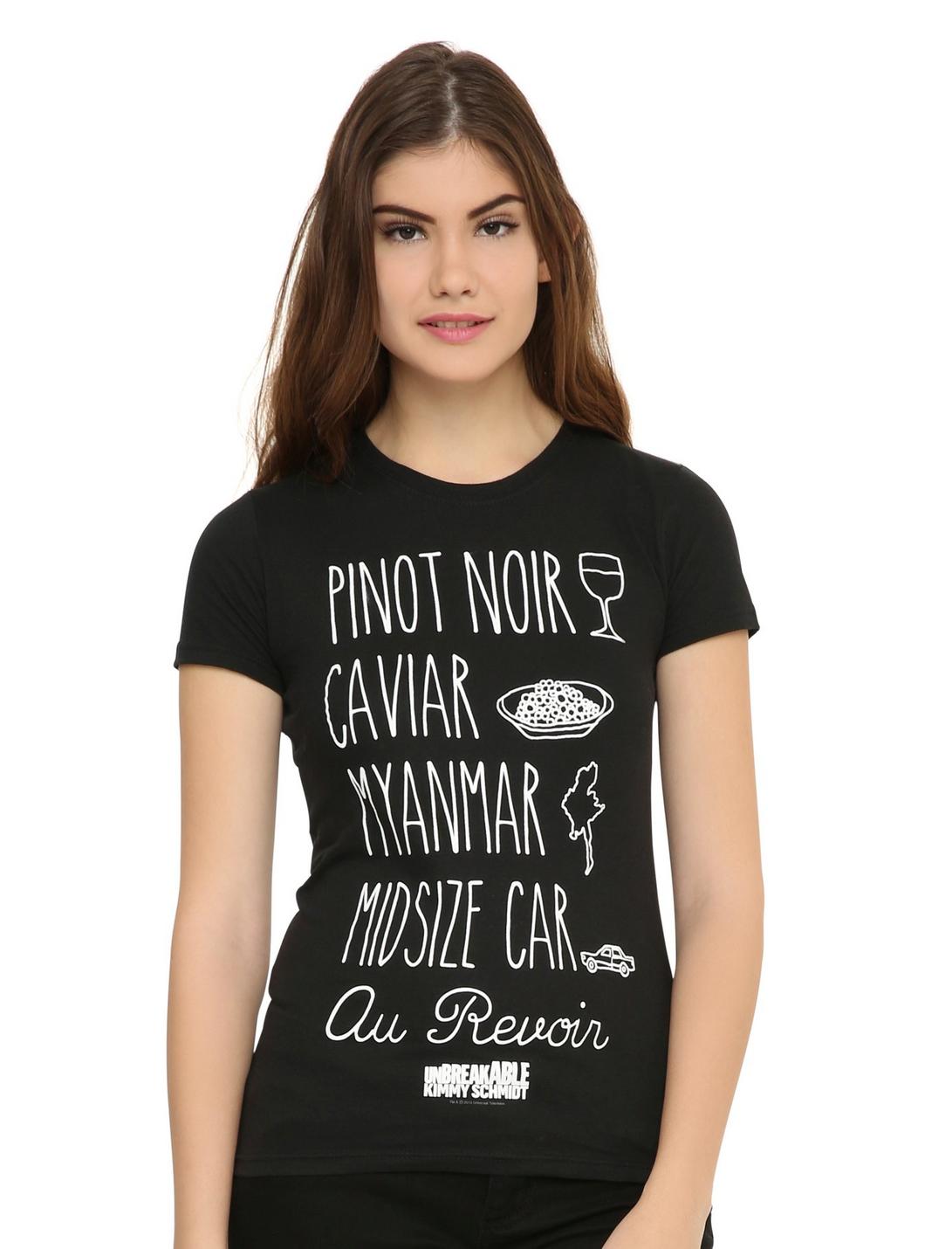 Unbreakable Kimmy Schmidt Pinot Noir Girls T-Shirt, , hi-res