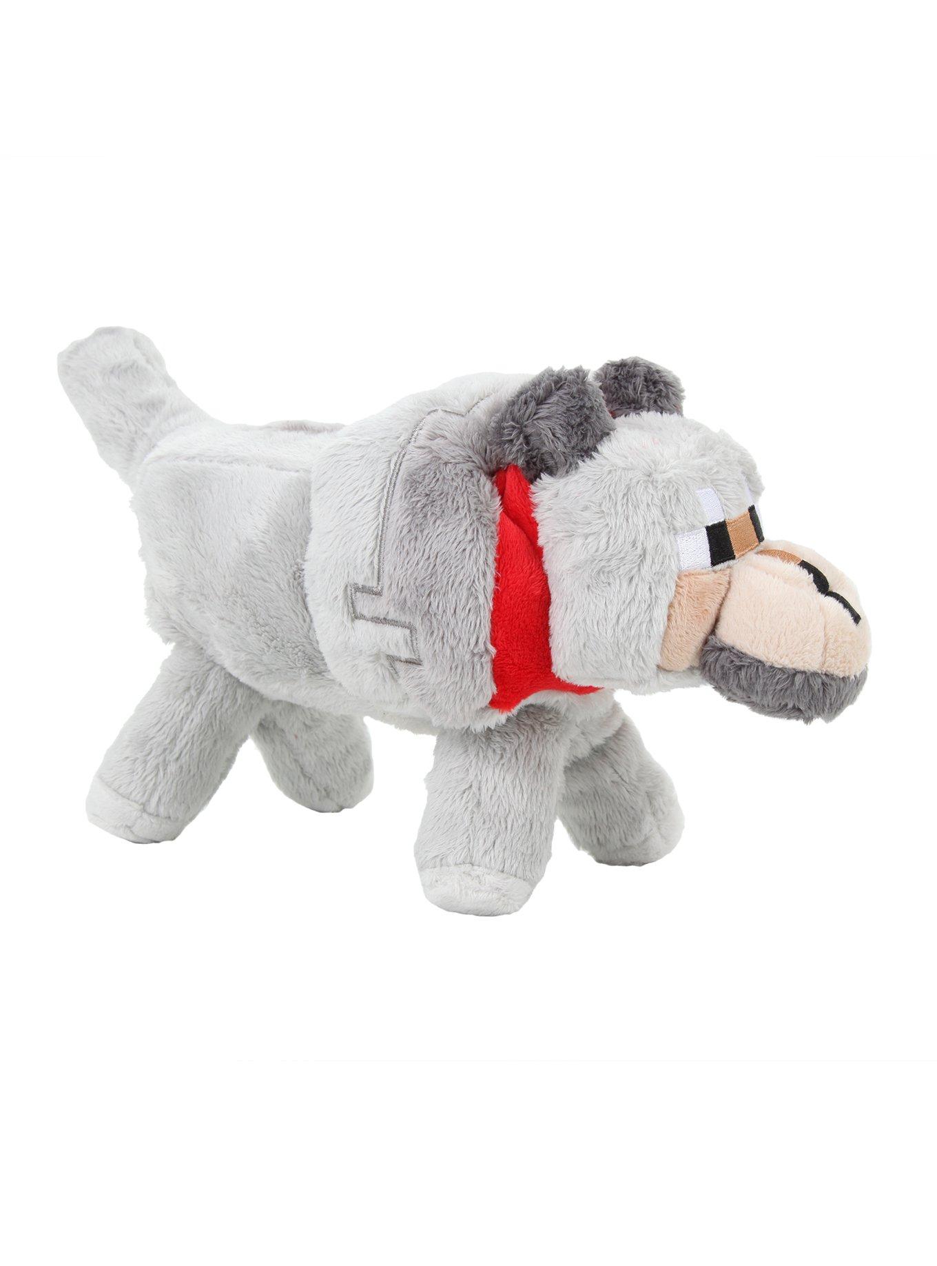 Minecraft Wolf Plush, , hi-res