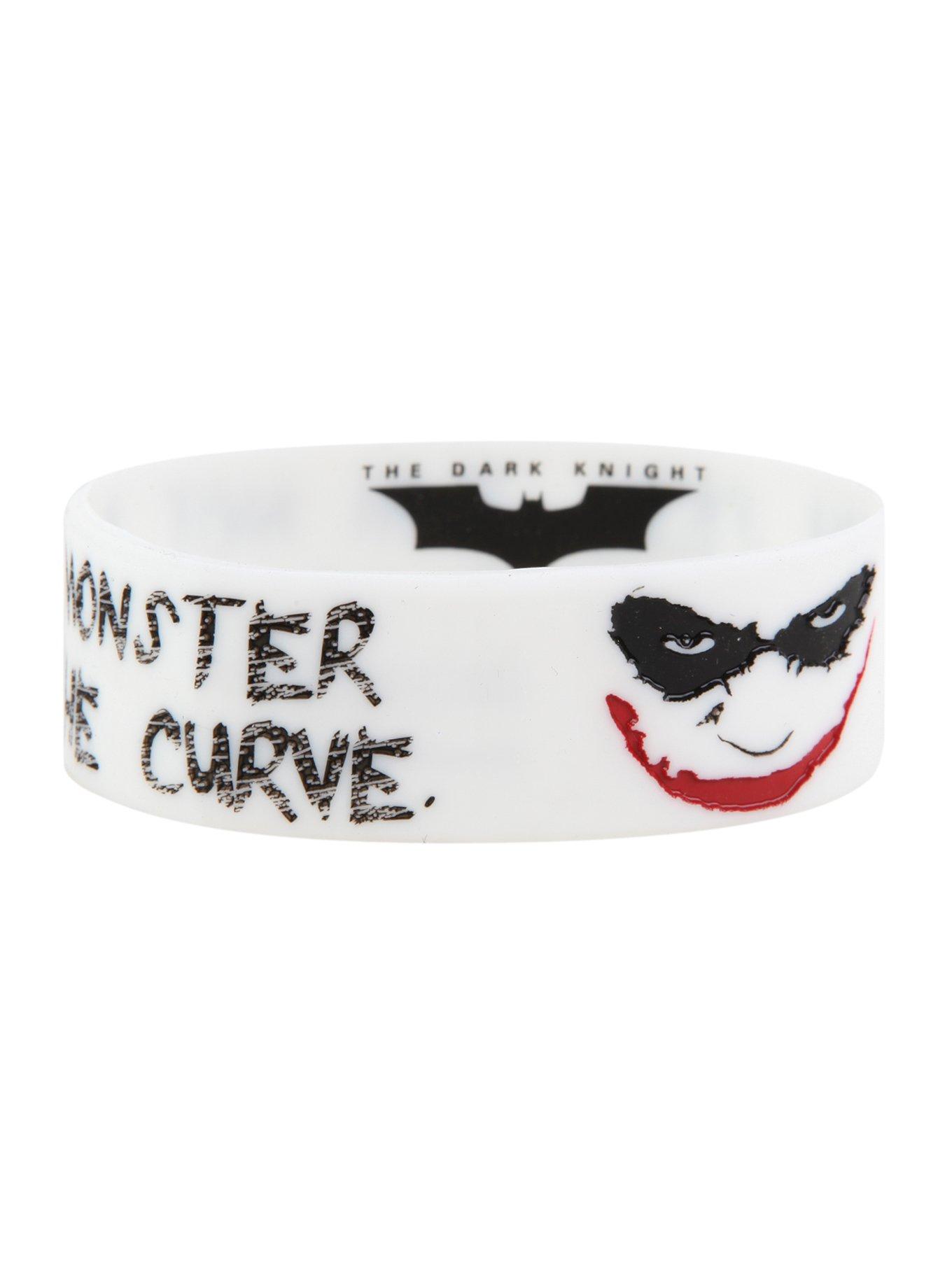 DC Comics Batman The Dark Knight Joker Monster Rubber Bracelet, , hi-res