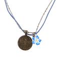 Disney Lilo & Stitch Stitch Hibiscus Chain & Cord Necklace, , hi-res