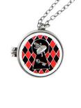 Disney Alice In Wonderland Curiouser And Curiouser Stained Glass Locket Necklace, , hi-res