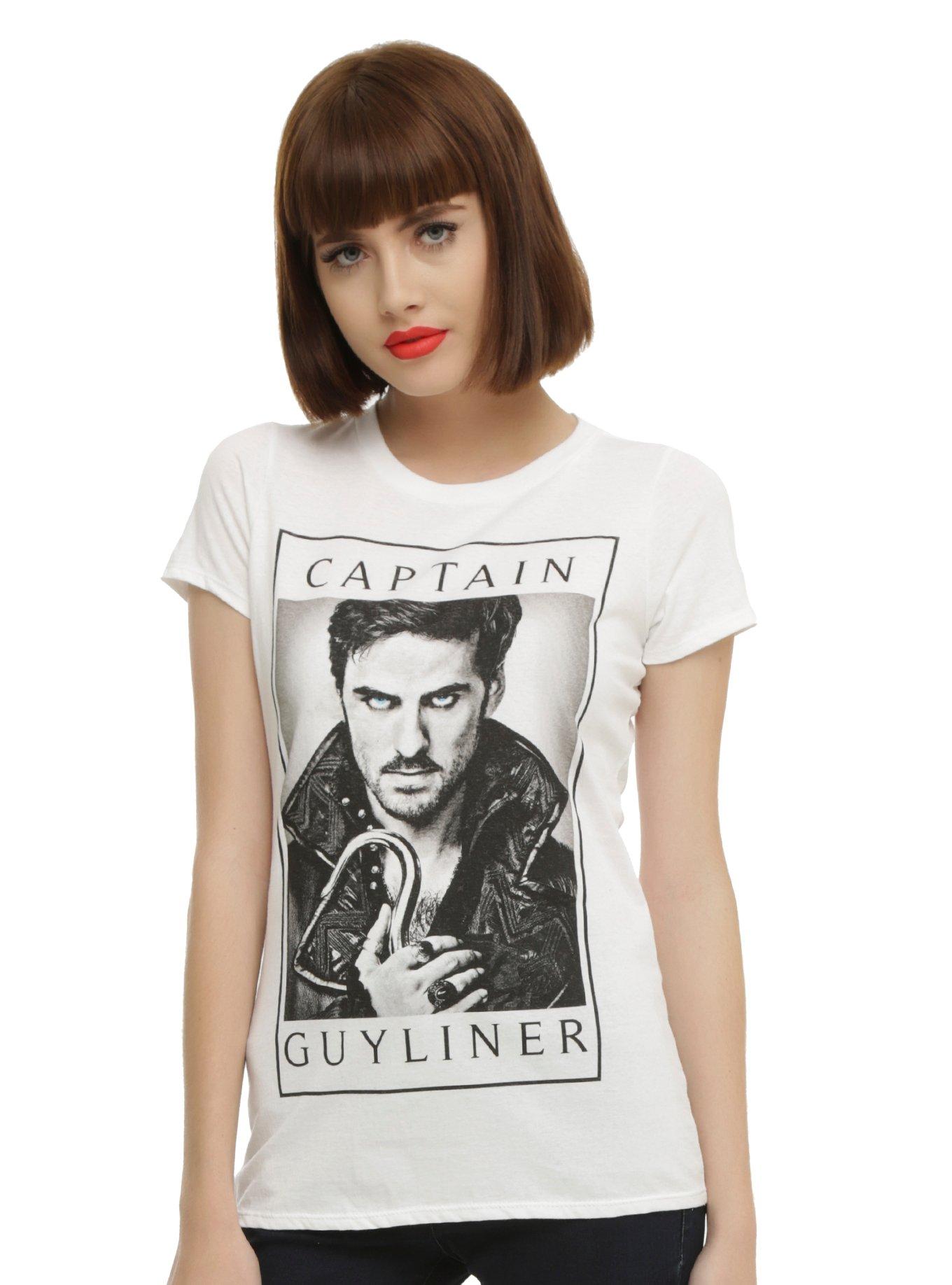 Once Upon A Time Captain Guyliner Girls T-Shirt, , hi-res