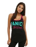 Panic! At The Disco Logo Girls Tank Top, BLACK, hi-res
