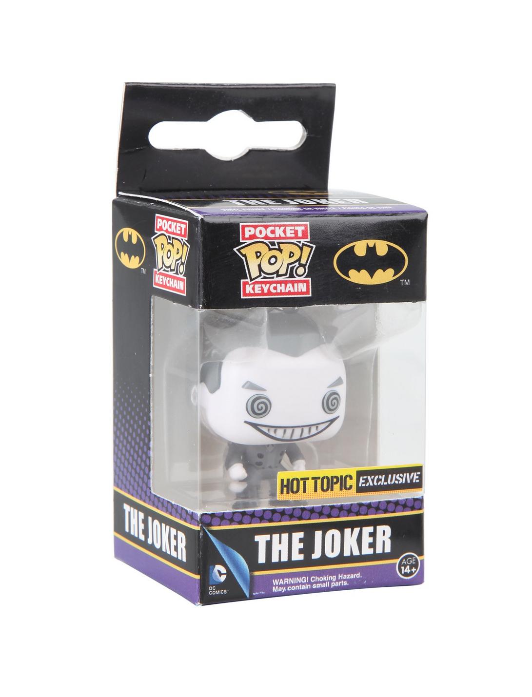 Funko DC Comics Pocket Pop! The Joker (Tonal) Key Chain Hot Topic Exclusive, , hi-res