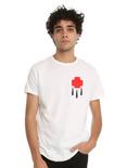 Teen Hearts Spider Nurse T-Shirt, WHITE, hi-res