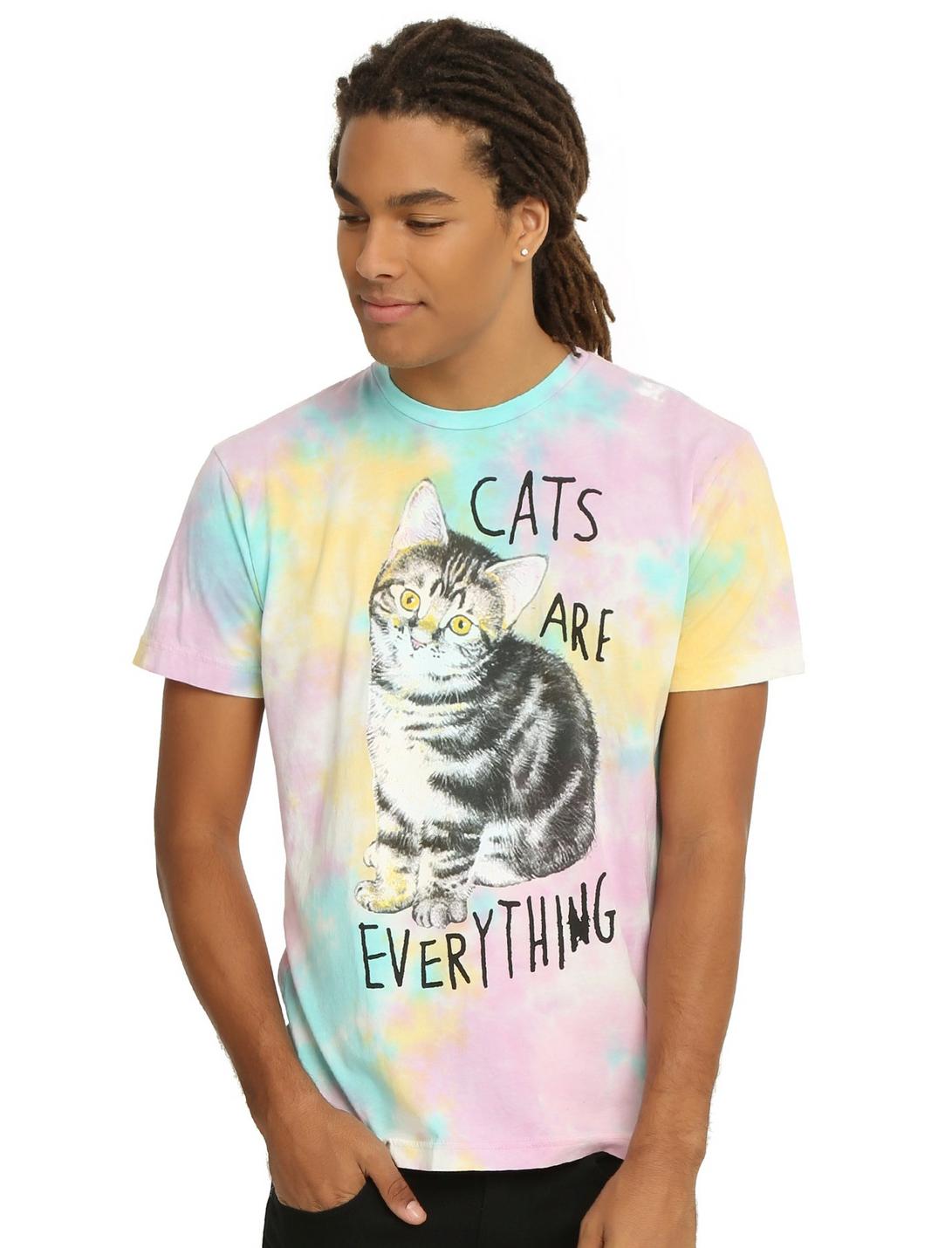 Teen Hearts Cats Are Everything T-Shirt, , hi-res
