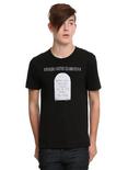 Frnkiero Andthe Cellabration Tombstone T-Shirt, BLACK, hi-res