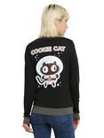 Steven Universe Cookie Cat Girls Cardigan, BLACK, hi-res