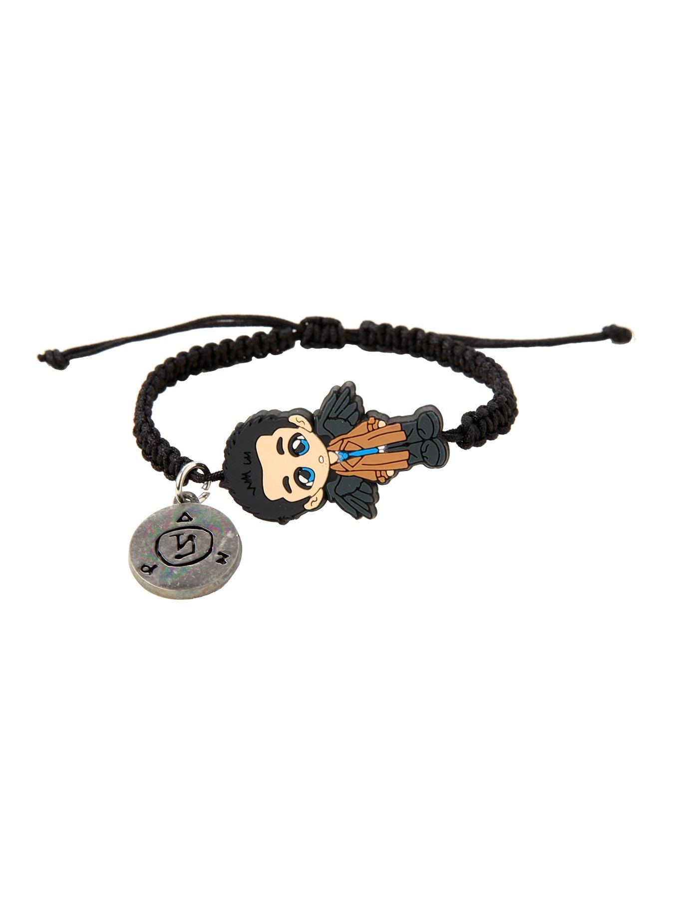 Supernatural Castiel Kawaii Cord Bracelet, , hi-res view 1