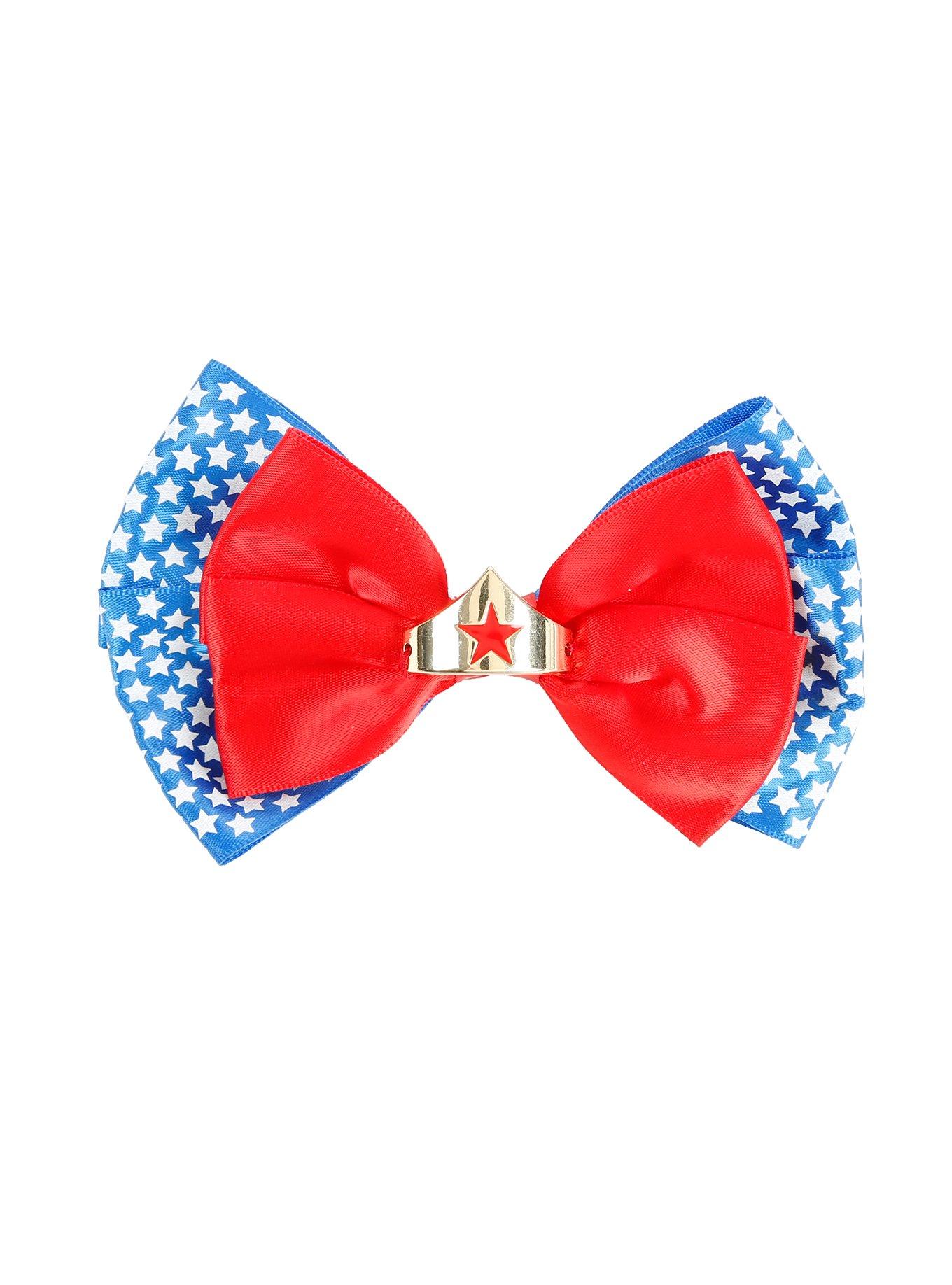 DC Comics Wonder Woman Cosplay Hair Bow | Hot Topic