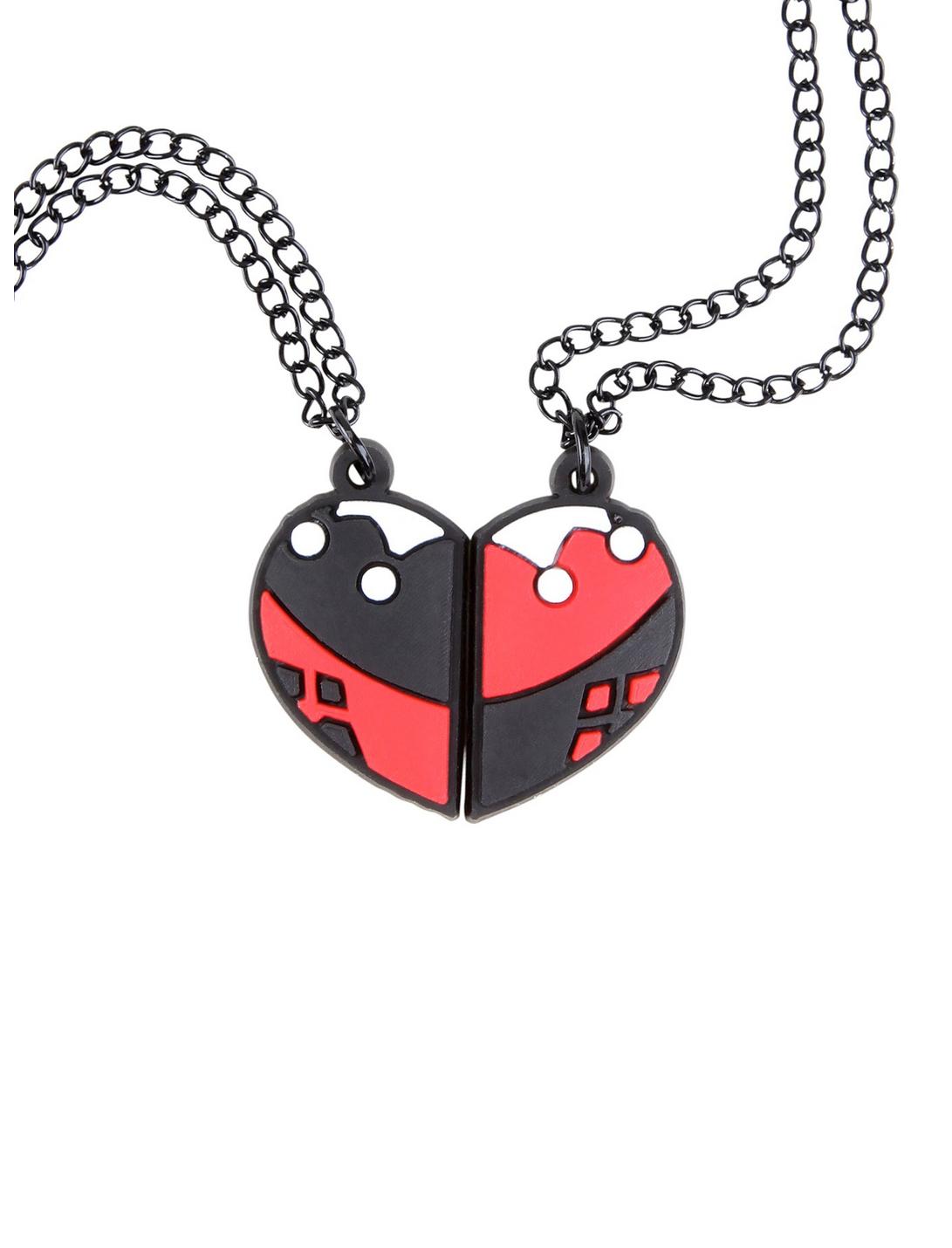 Cute Harley Quinn Suicide Squad DC Comics Accessories Metal Necklace Pendant Charm Gifts for Teen Boy Girl Best Friend/Collection