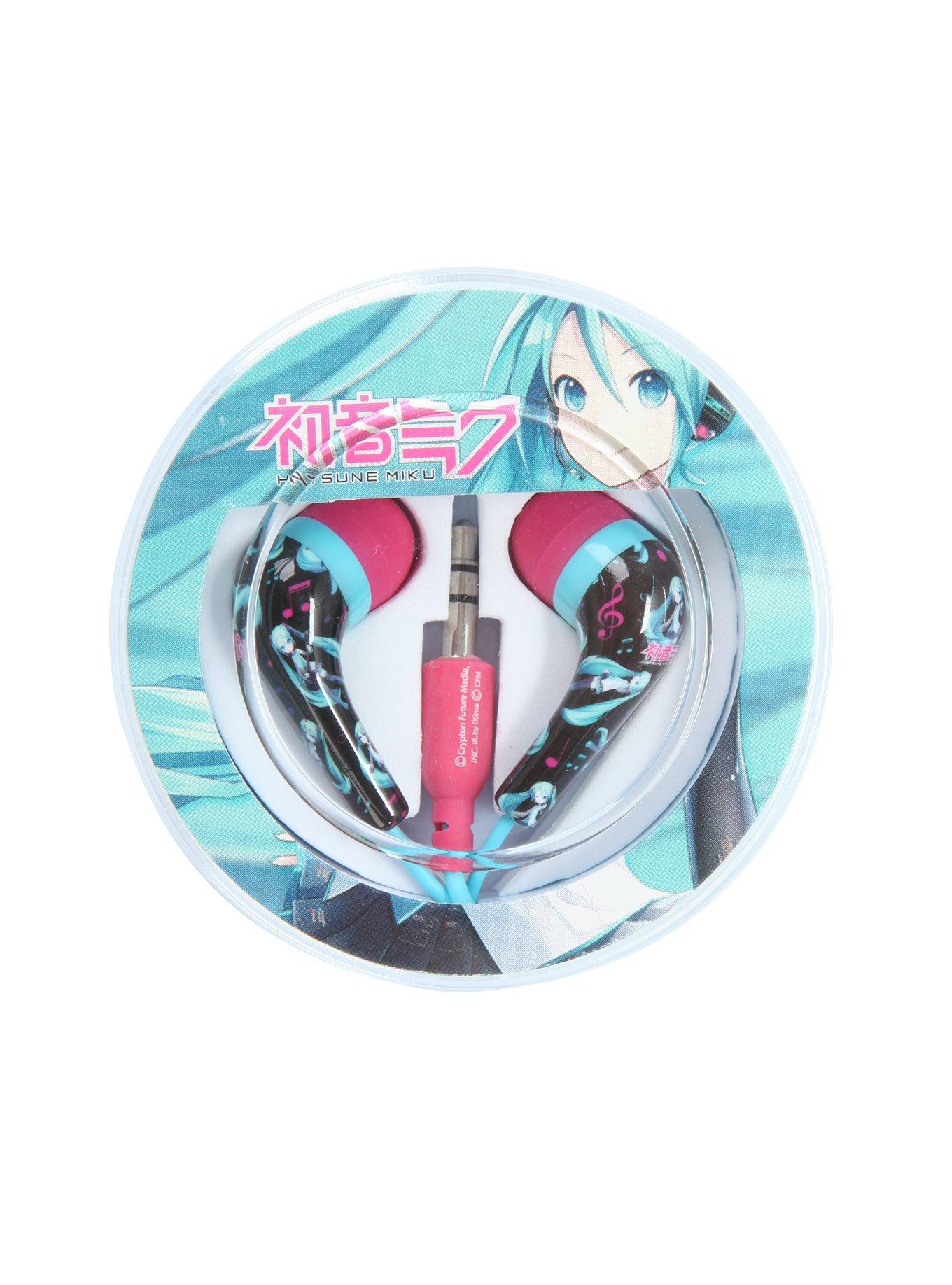 Hatsune Miku Character Earbuds, , hi-res