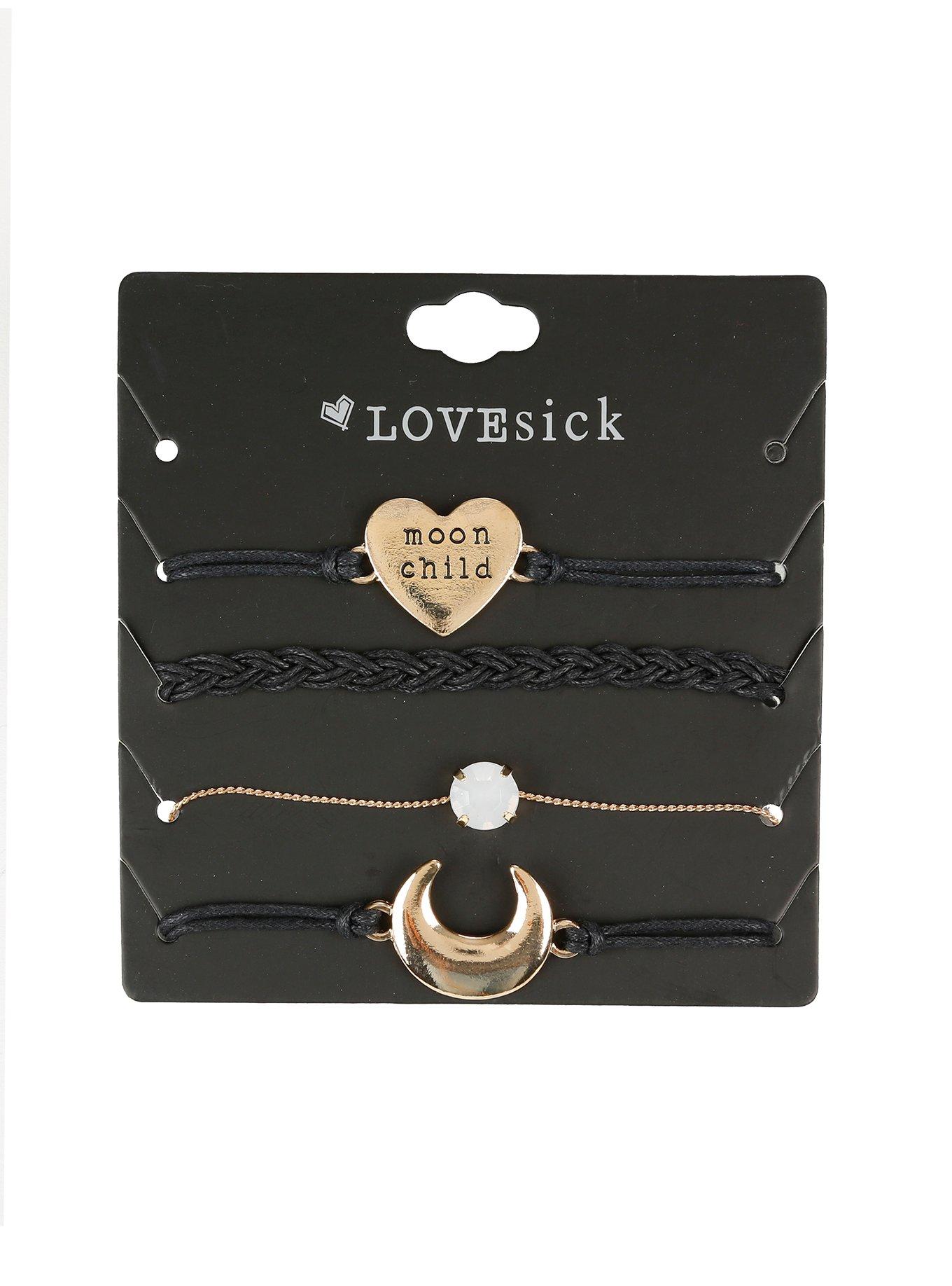 Moon Child Opal Cord Bracelet Set Hot Topic