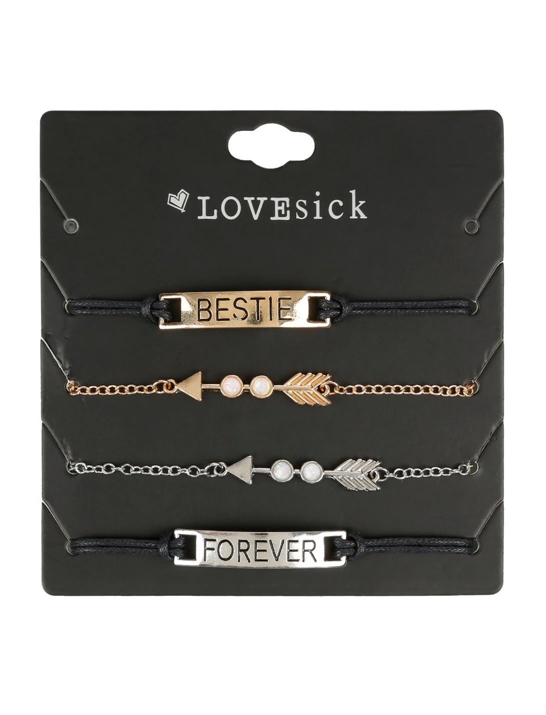 Bestie Forever Arrow Bracelet Set, , hi-res