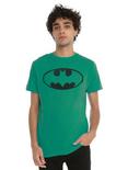 DC Comics Batman Logo T-Shirt, GREEN, hi-res