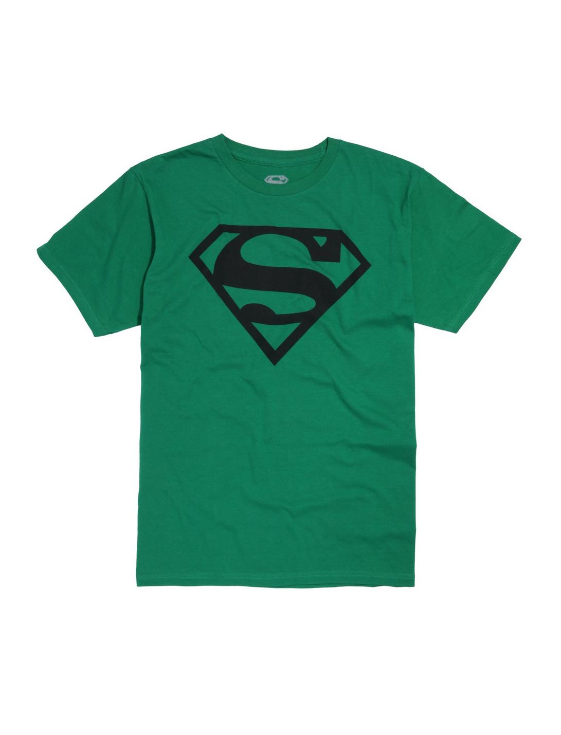DC Comics Superman Logo Green T-Shirt, GREEN, hi-res