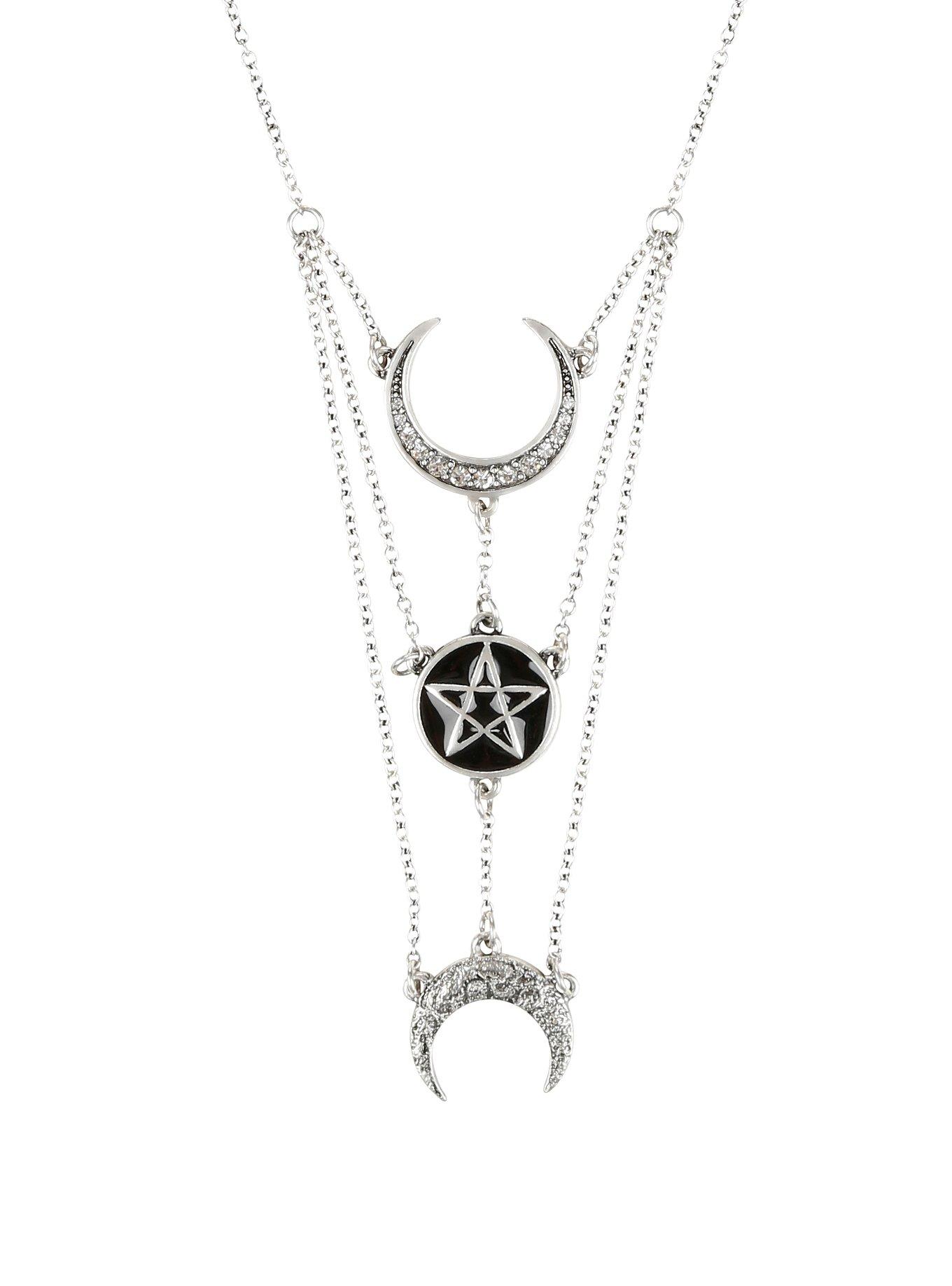 Pentagram necklace hot on sale topic