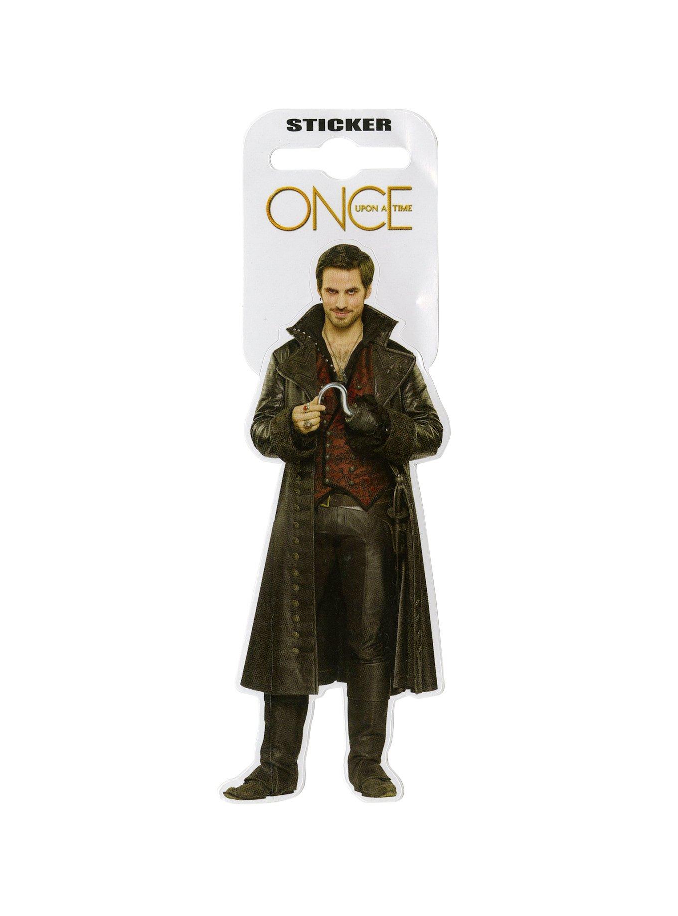 Once Upon A Time Captain Hook Sticker, , hi-res