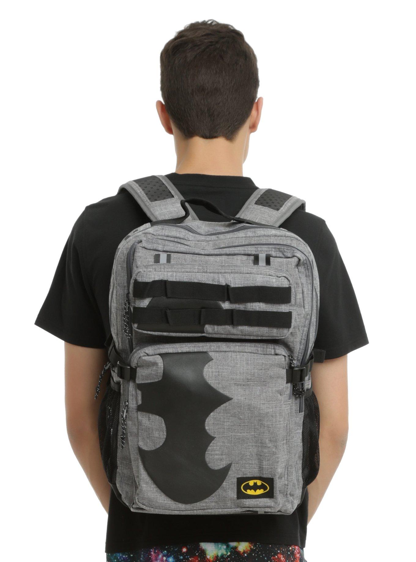 DC Comics Batman Vertical Logo Backpack, , hi-res