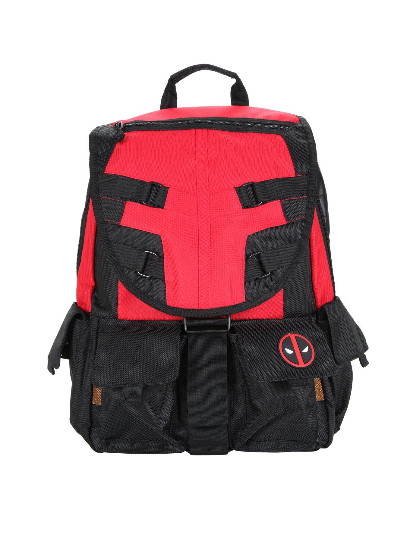 Marvel Deadpool Tactical Backpack Hot Topic