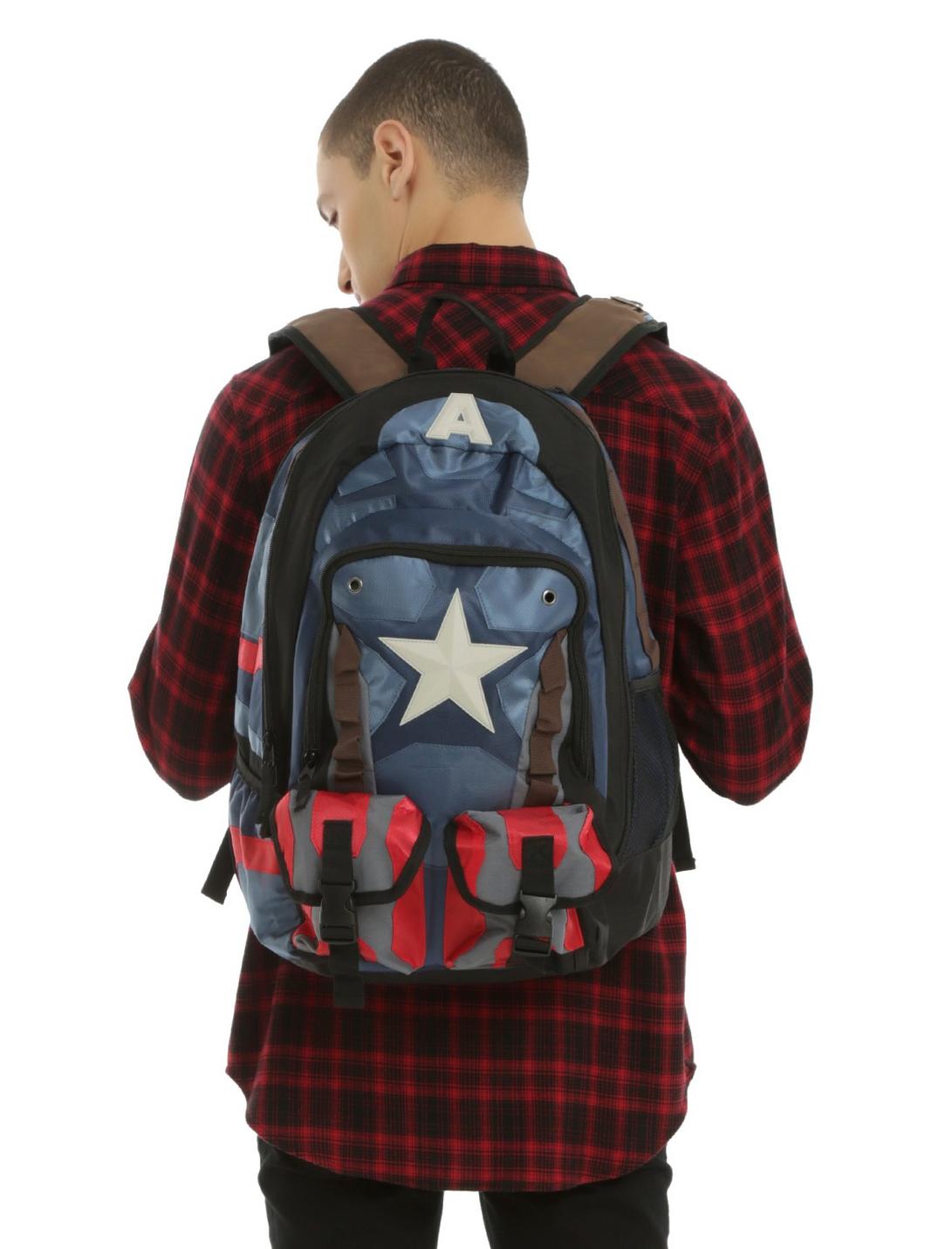 Marvel Captain America: Civil War Built Up Backpack, , hi-res