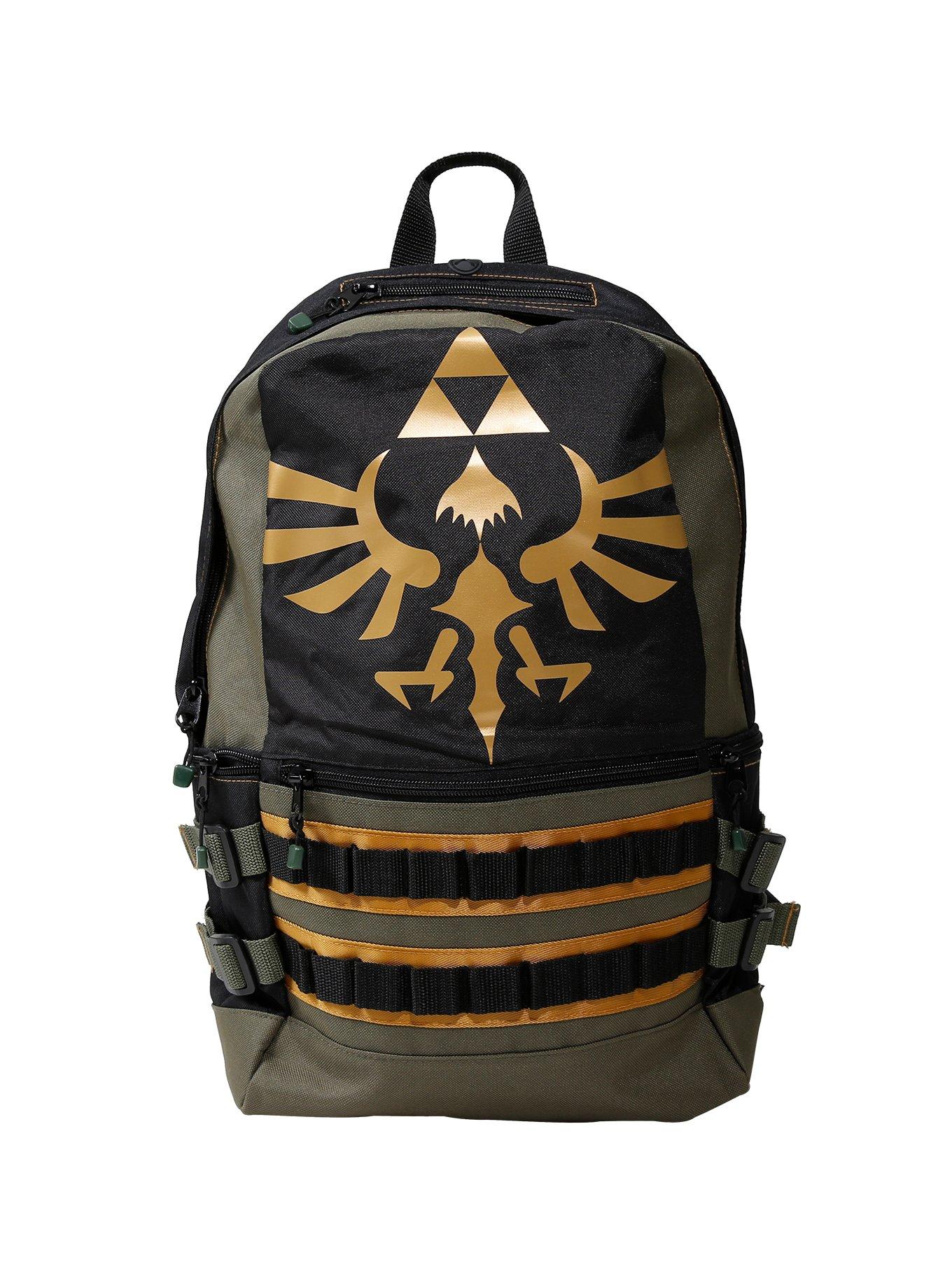 The Legend Of Zelda Triforce Built Backpack