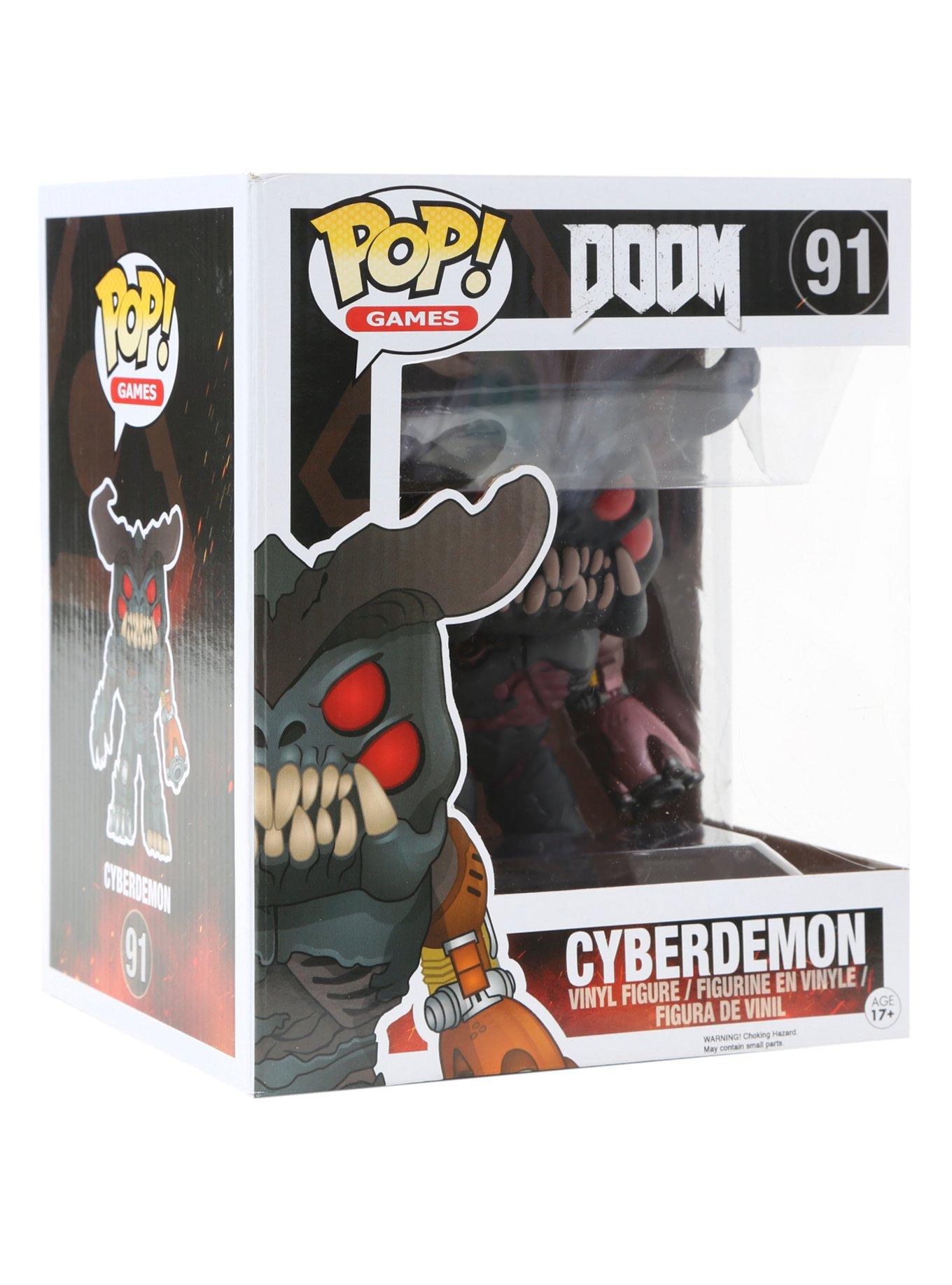 Funko Doom Pop! Games Cyberdemon 6" Vinyl Figure, , hi-res