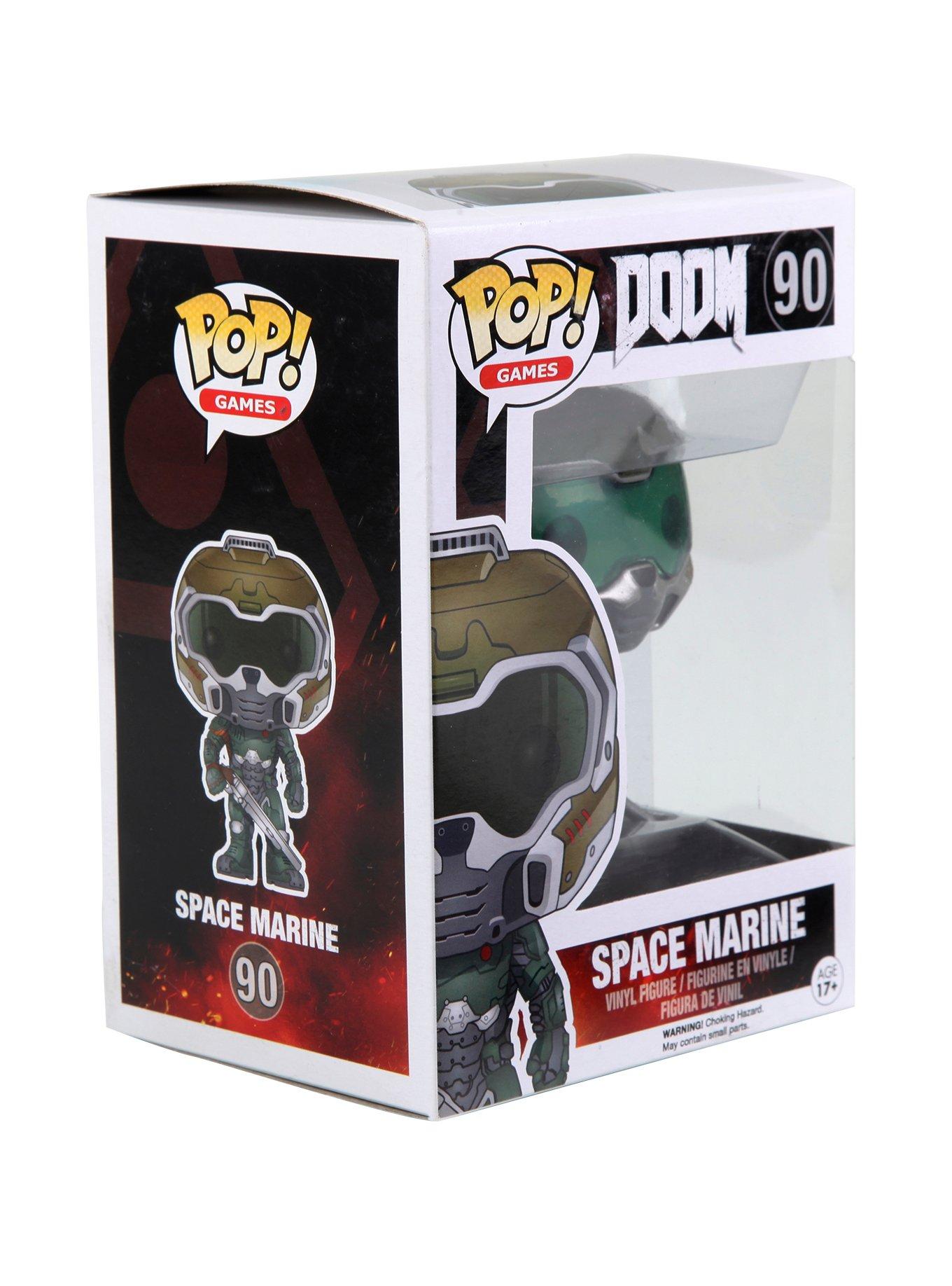 Funko Doom Pop! Games Space Marine Vinyl Figure, , hi-res