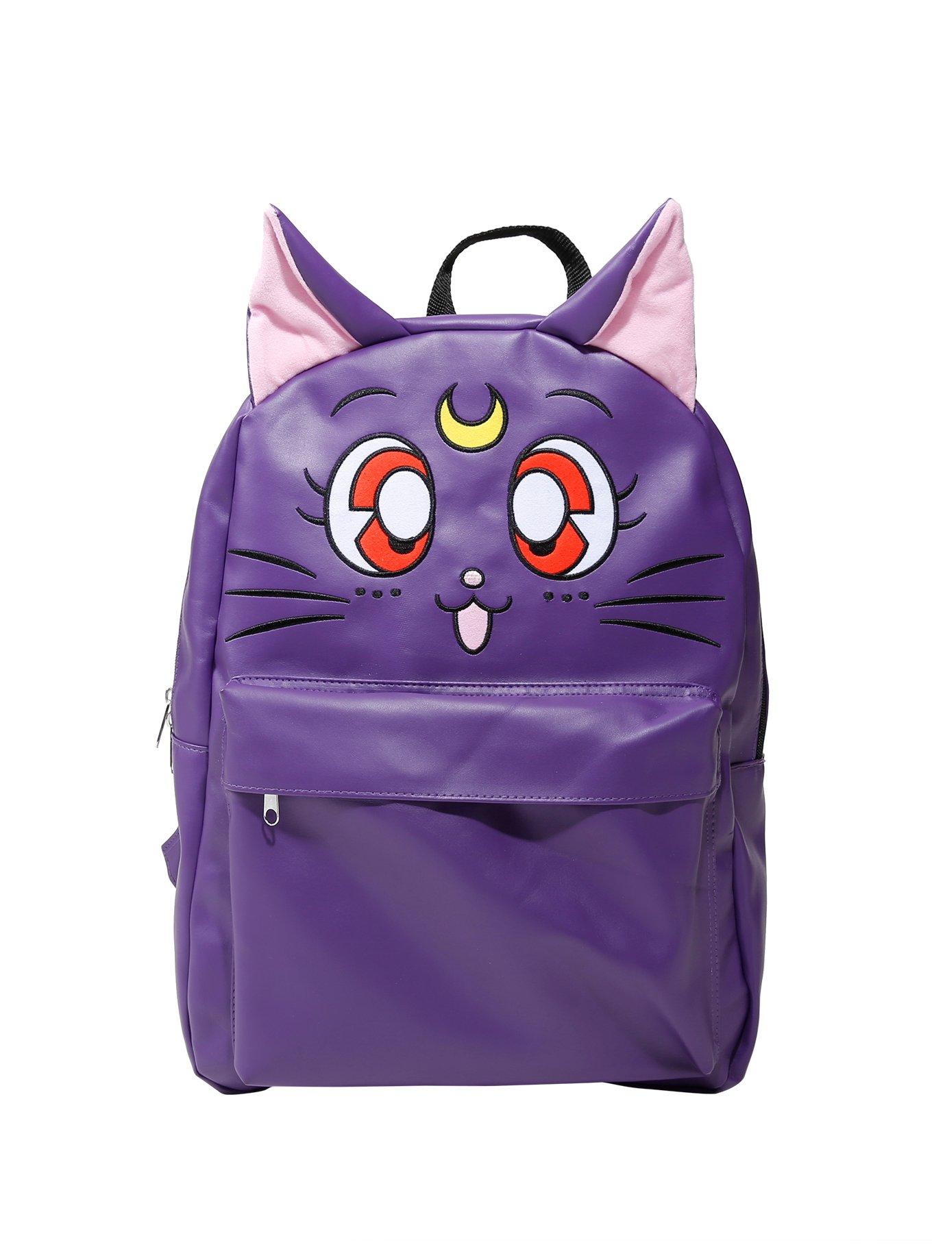 Sailor Moon Luna PU Character Backpack | Hot Topic