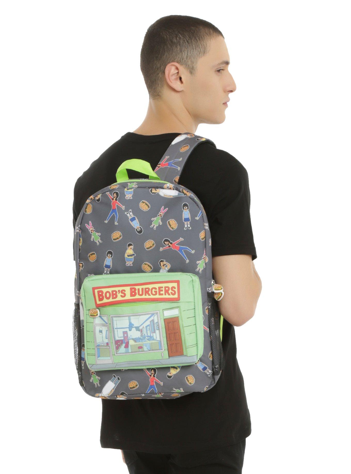 Bobs store burgers bookbag