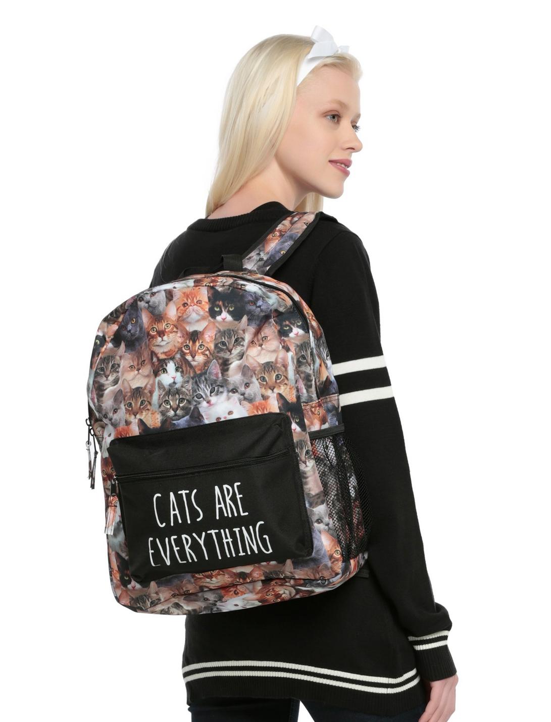Cats Are Everything Backpack, , hi-res