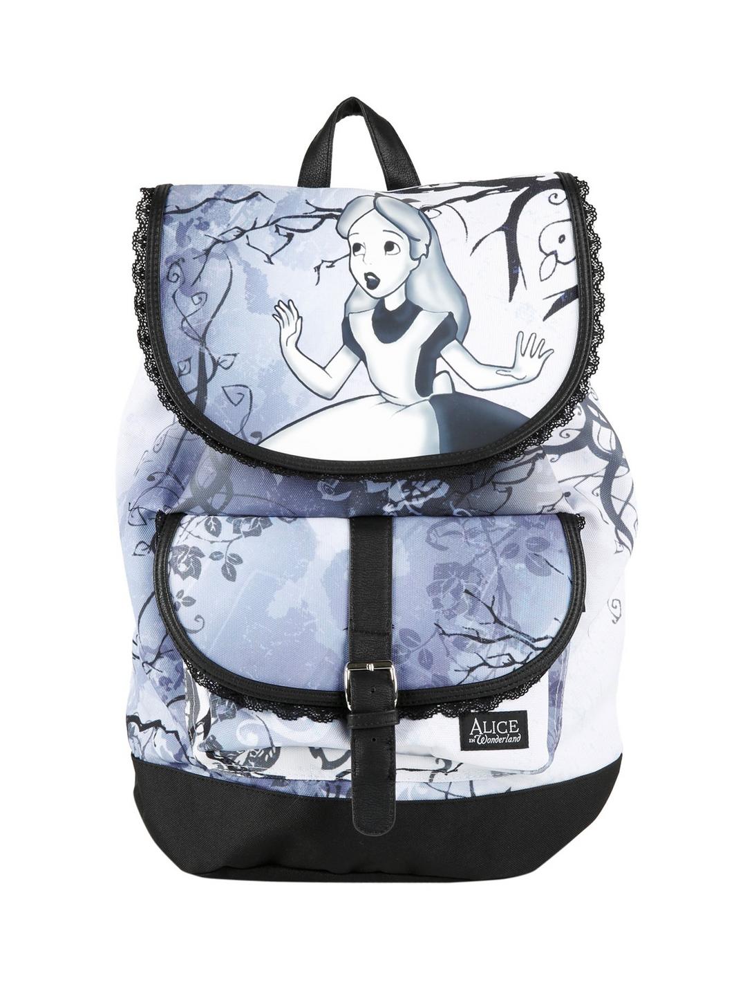 Disney Alice In Wonderland Slouch Backpack, , hi-res