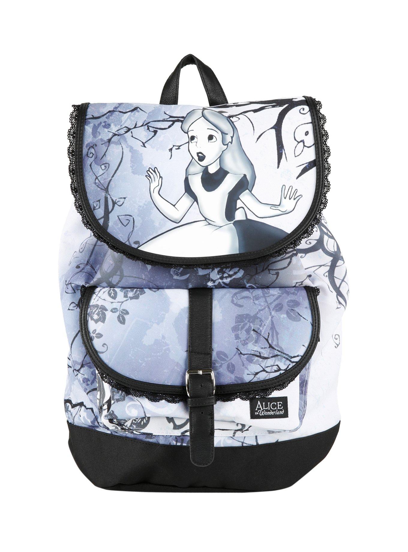 Disney Alice In Wonderland Slouch Backpack, , hi-res