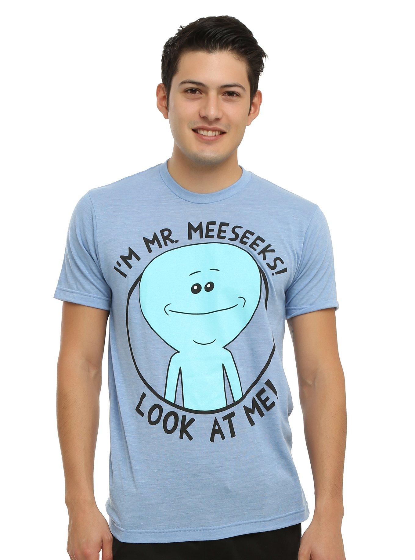 Rick and Morty Mr Meeseeks Look At Me T-Shirt
