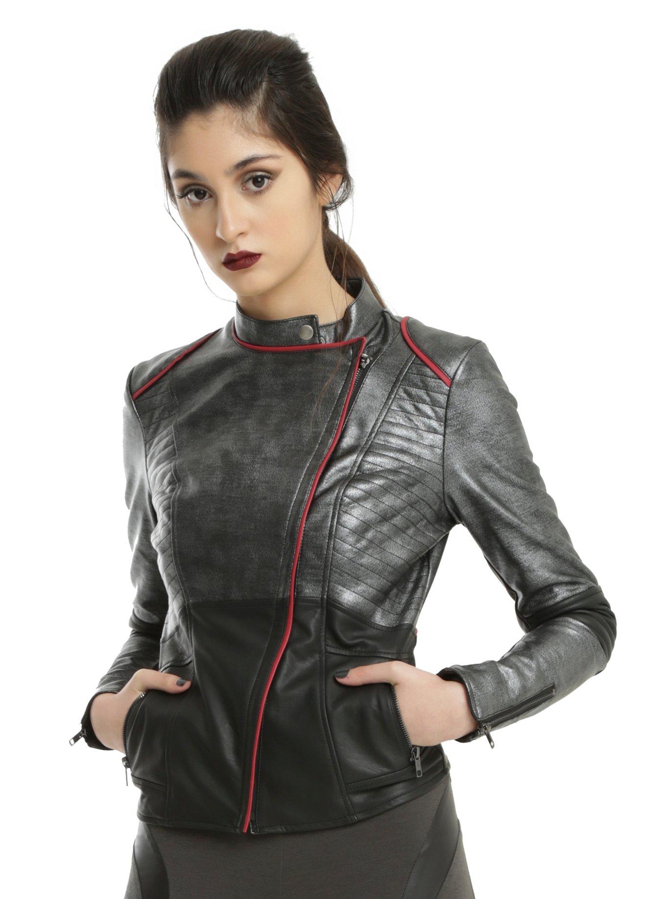 Her Universe Star Wars Phasma Jacket, GREY, hi-res