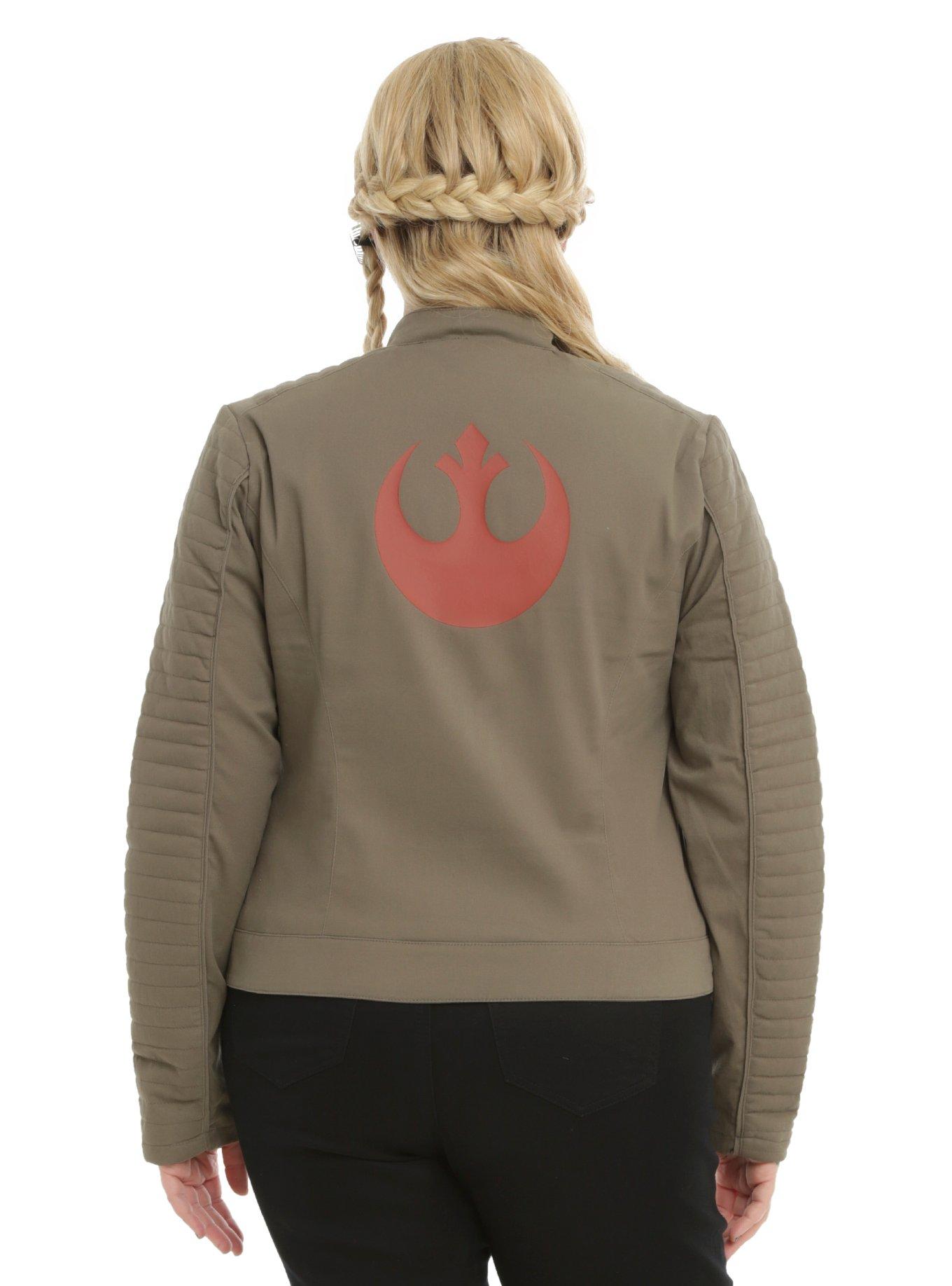 Her Universe Star Wars Finn Jacket Plus Size, BROWN, hi-res