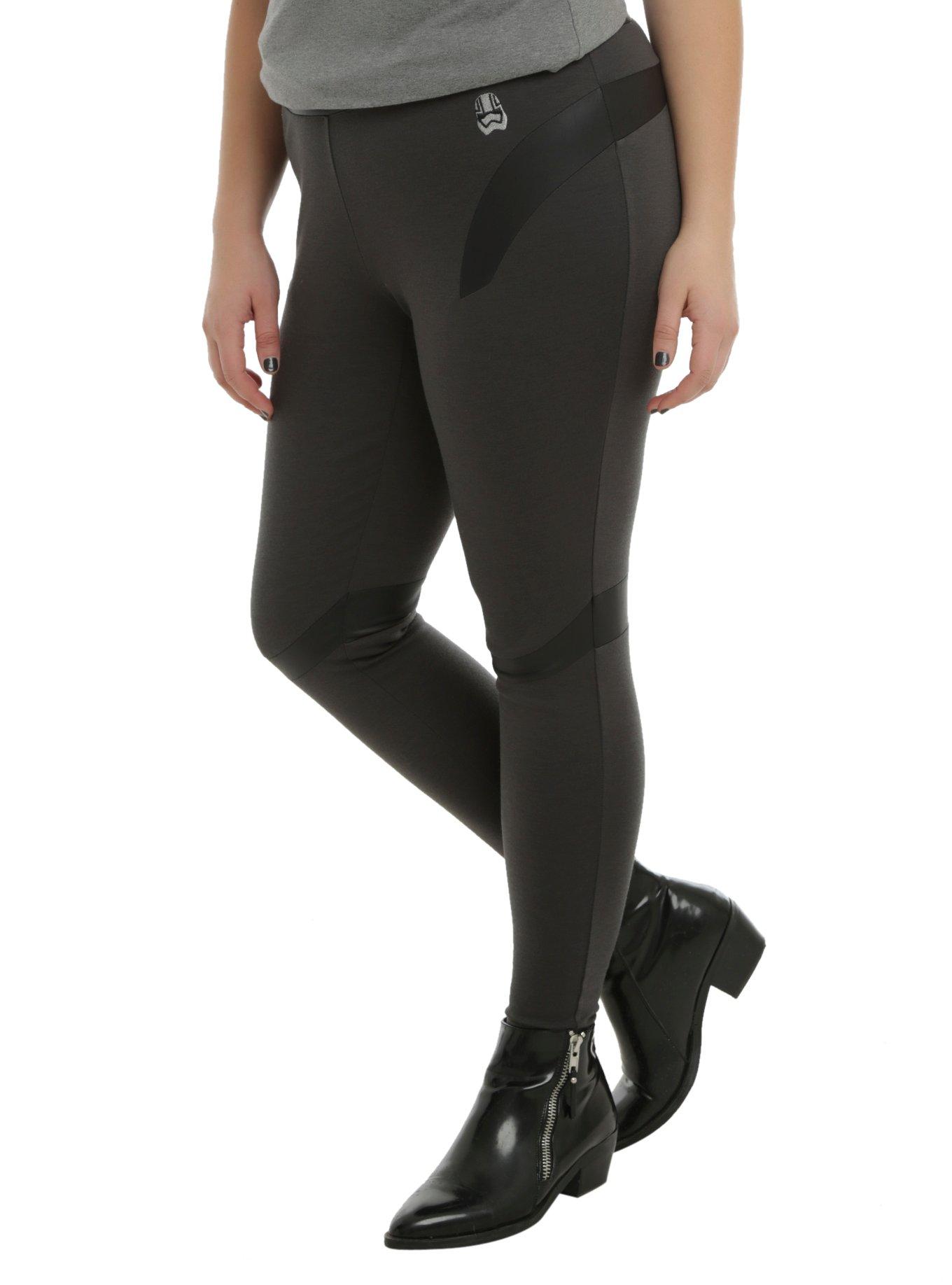 Her Universe Star Wars Phasma Leggings Plus Size, BLACK, hi-res