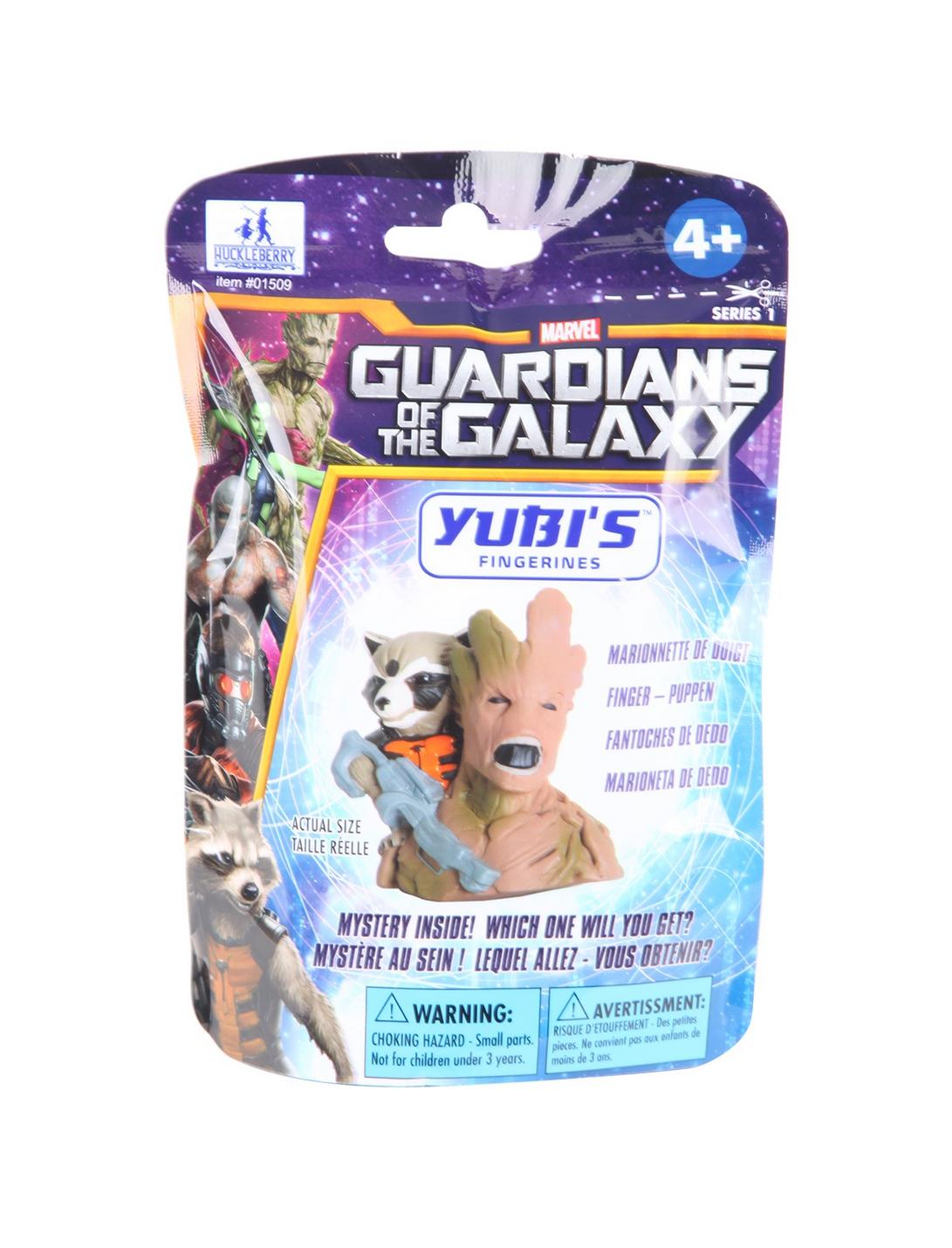 ONE BLIND BAG GUARDIANS OF THE GALAXY YUBI'S FINGERINES SERIES 1 
