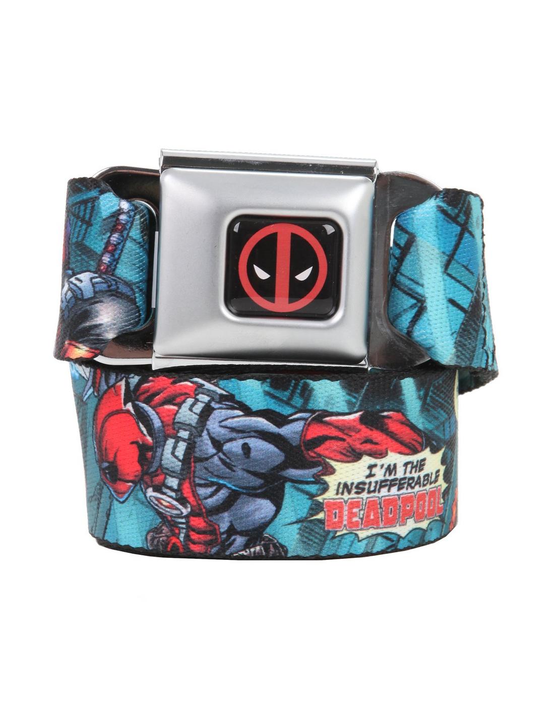 Marvel Deadpool Action Seat Belt Belt, , hi-res
