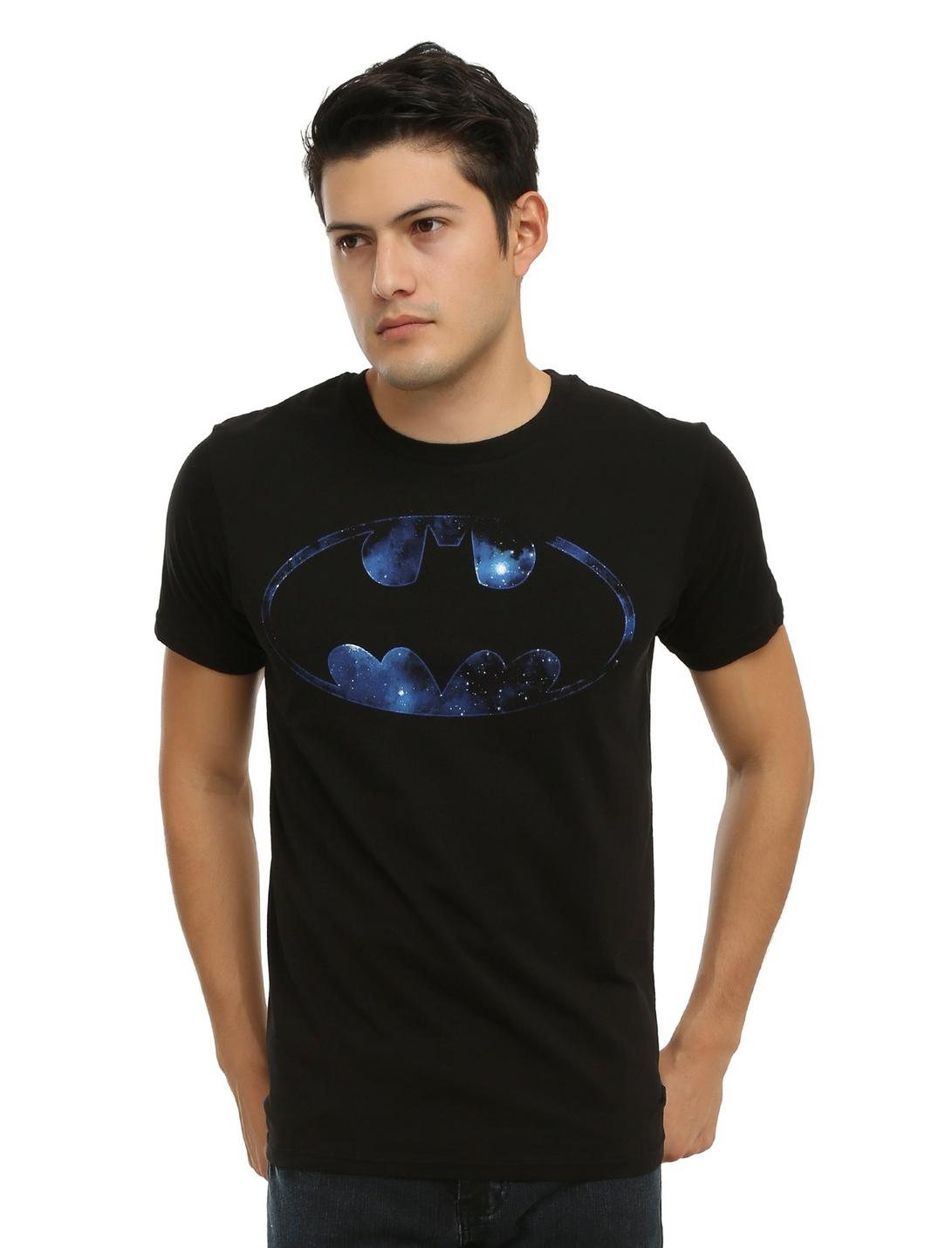 DC Comics Batman Galaxy Logo T-Shirt, , hi-res