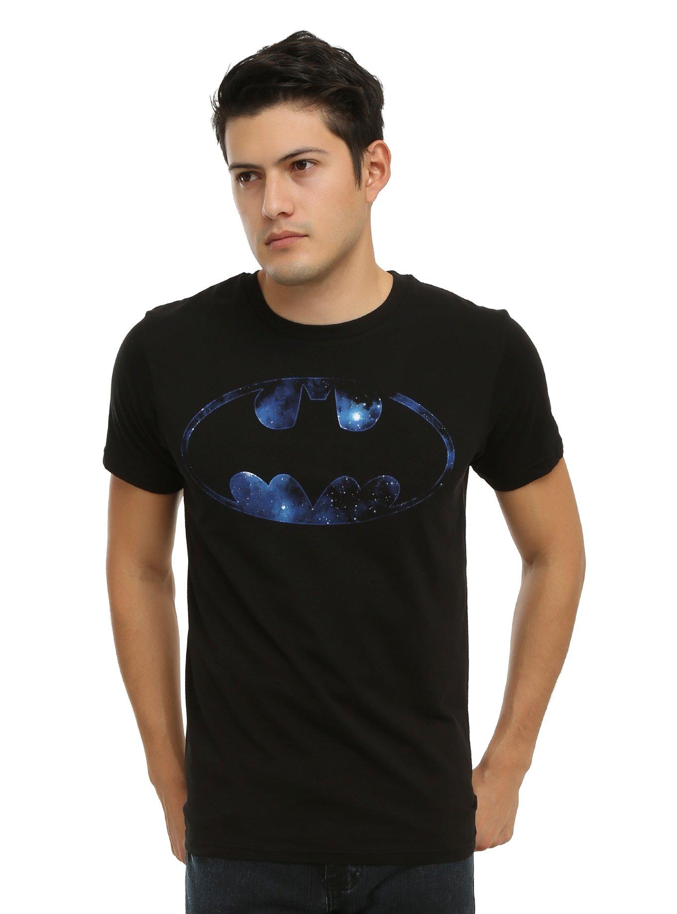DC Comics Batman Galaxy Logo T-Shirt, , hi-res